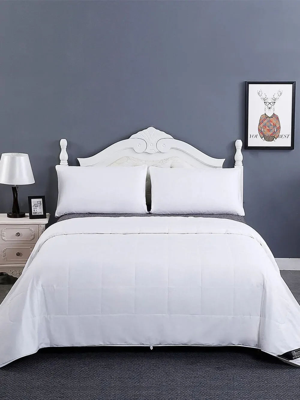 Stunning LilySilk 100% Long Strand Silk Comforter